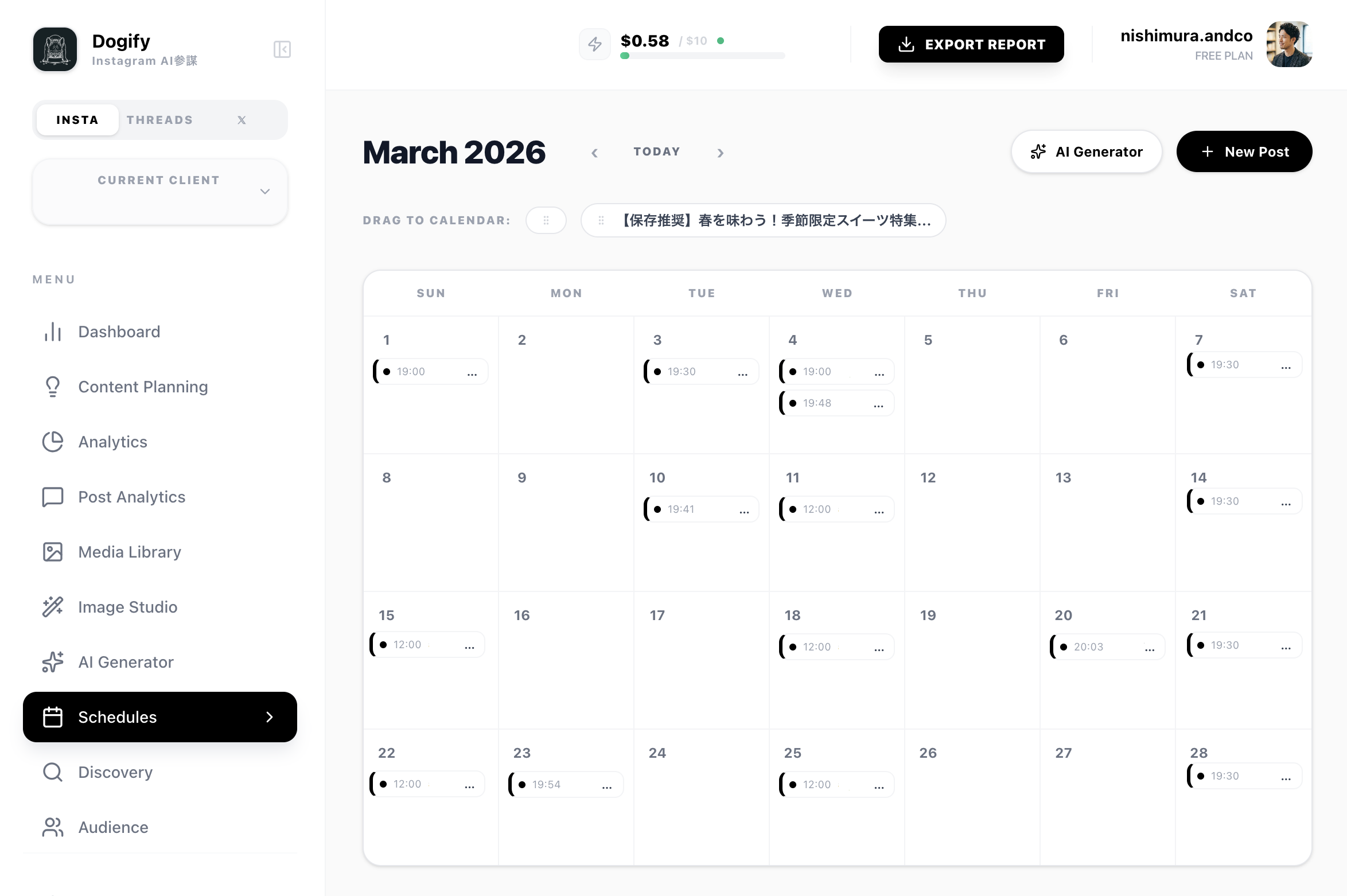 DOGiFY Calendar